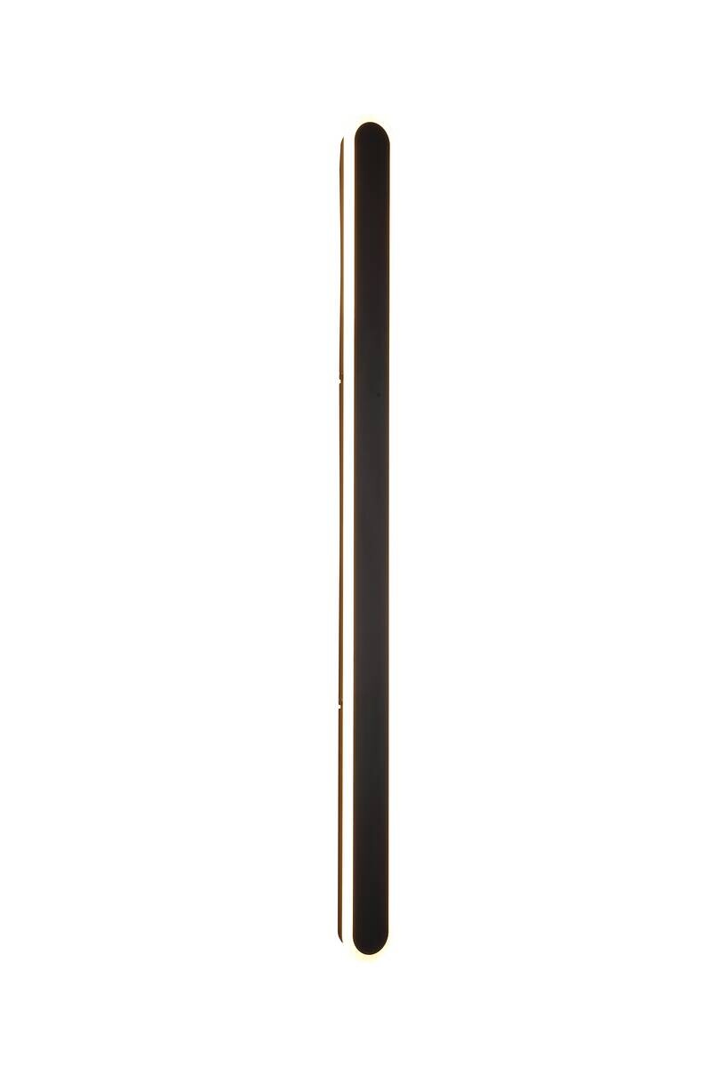 LED-Außenwandleuchte sand schwarz B/H/T: ca. 8x120x5 cm