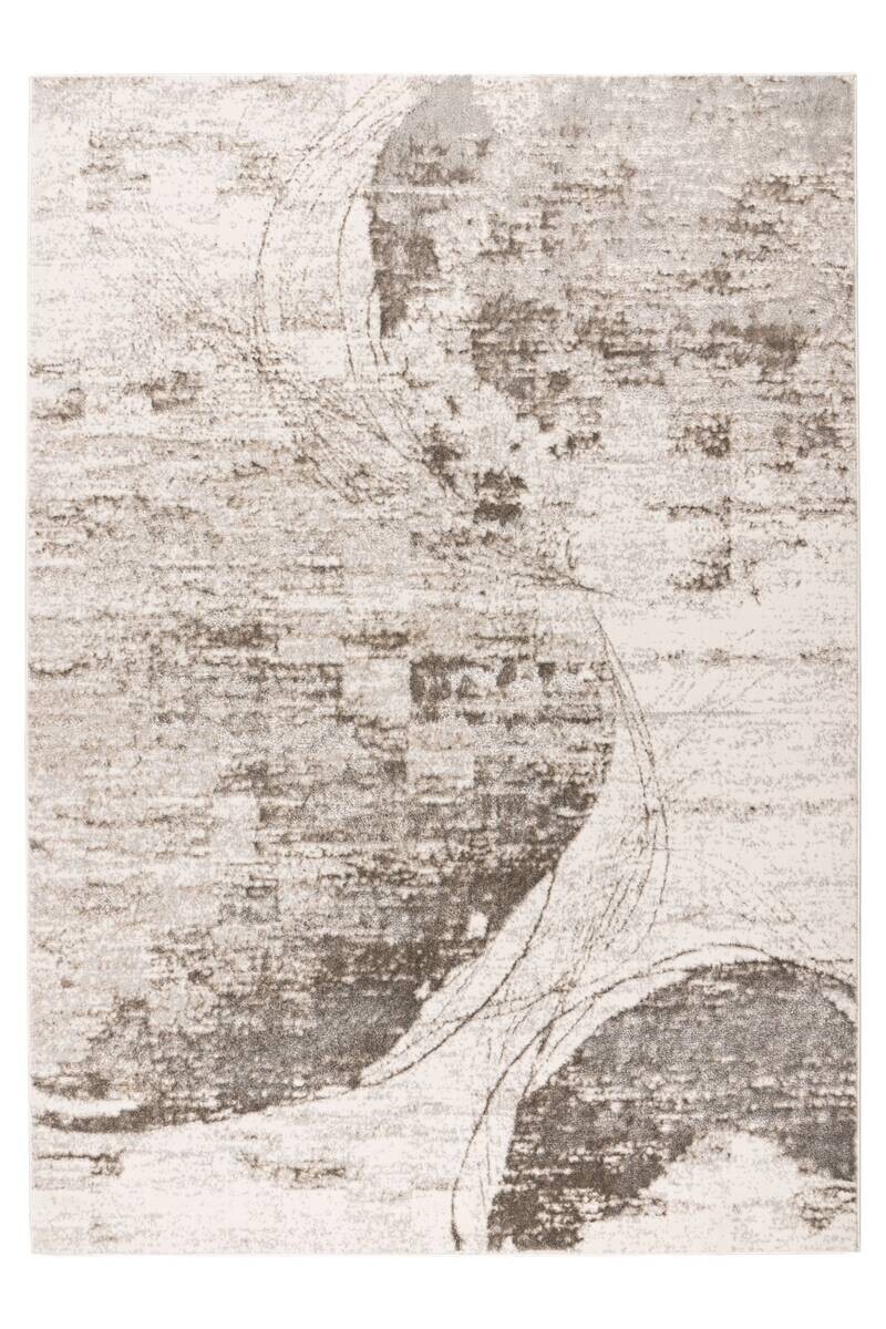 Kayoom Teppich Chalk 325 silber B/L: ca. 120x170 cm