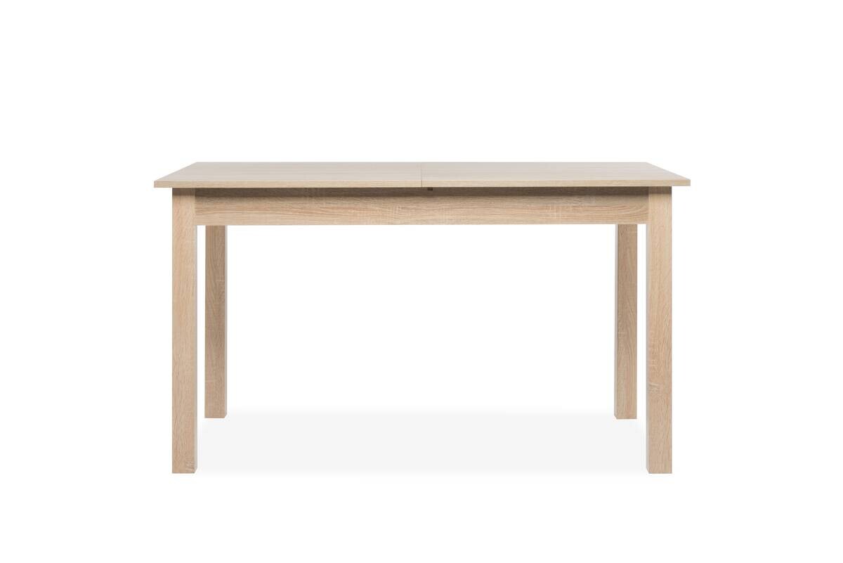 Esstisch Coburg Eiche Sonoma Optik schwarz B/H/T: ca. 140x77x80 cm