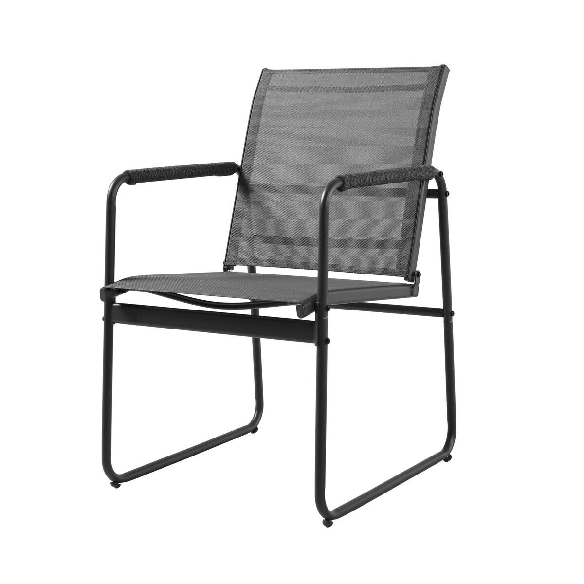 POCOline Gartensitzgruppe Lagos dunkelgrau Stahl