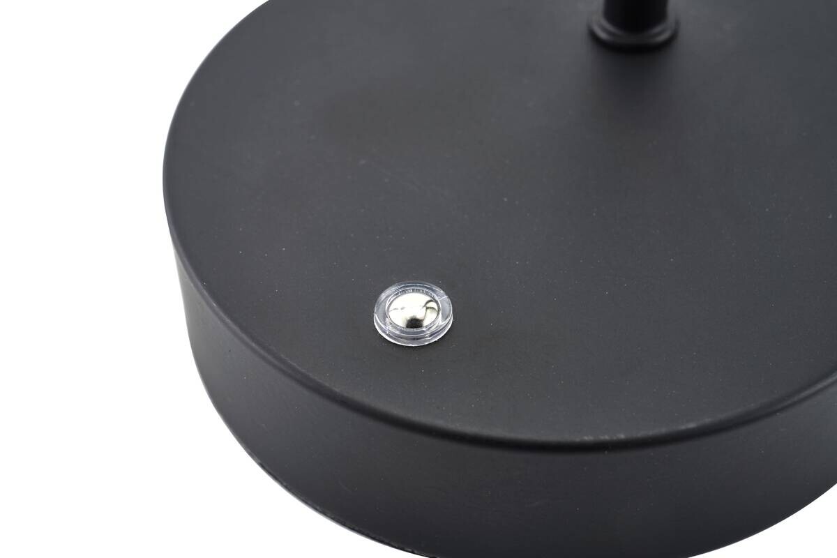 POCOline LED-Tischleuchte Darla schwarz Metall B/H/L: ca. 11x31x11 cm