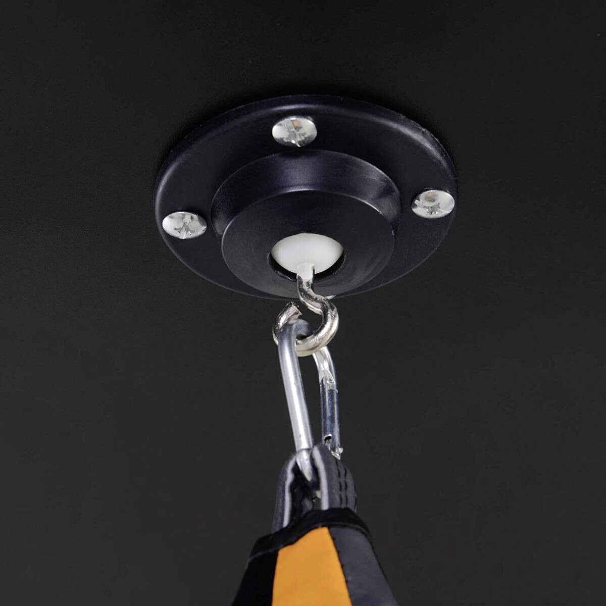 HOMCOM Boxsackständer schwarz Stahlrohr B/H/T: ca. 104x202x156 cm