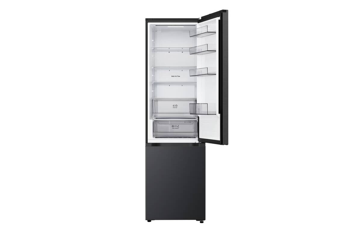 LG Kühl-/Gefrierkombination GBBSJ2CCEP schwarz B/H/T: ca. 59,7x203x67,4 cm