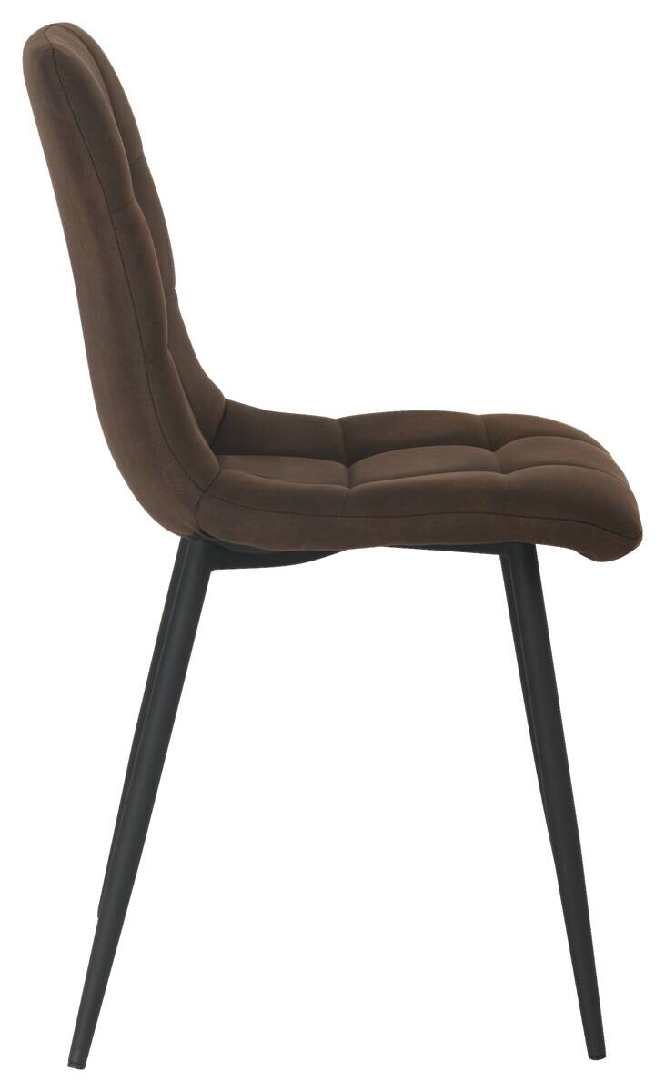 Stuhl Lech braun Microfaser B/H/T: ca. 45x88x53,5 cm