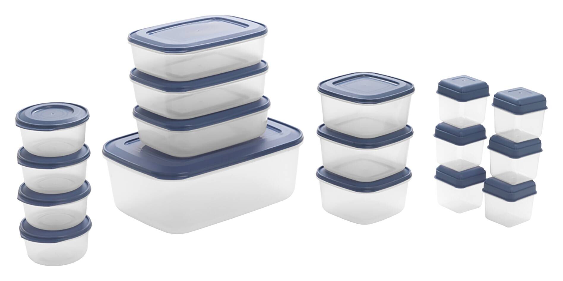 Vorratsdosenset Fresh food blau