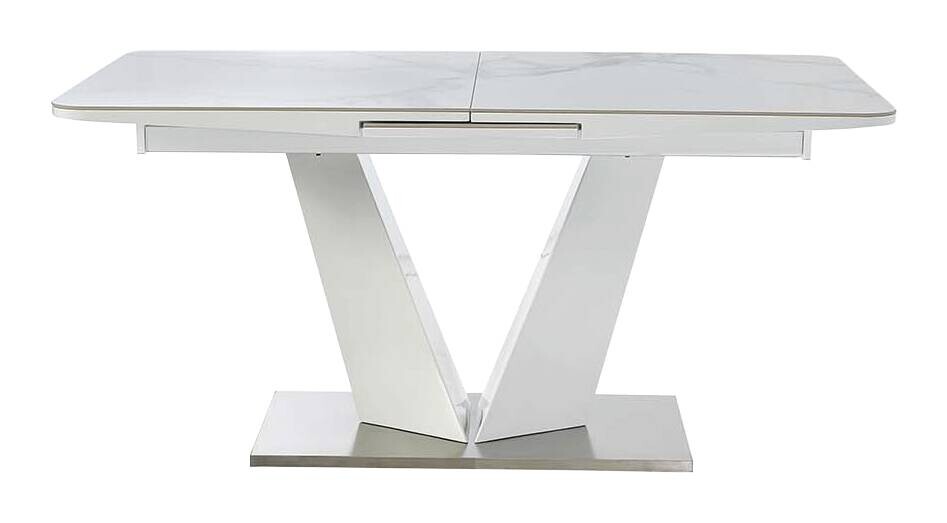 Esstisch weiß B/H/T: ca. 160x76x90 cm