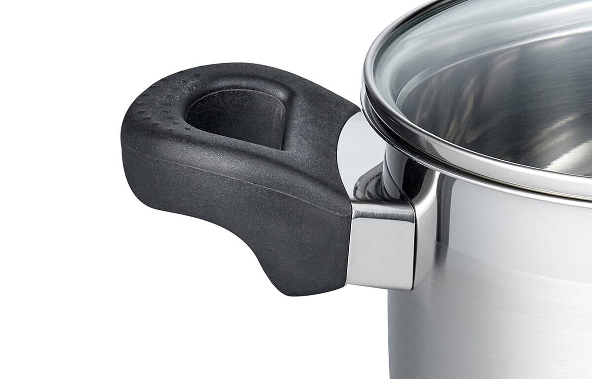 ELO Basic Fleischtopf silber Edelstahl D: ca. 24 cm