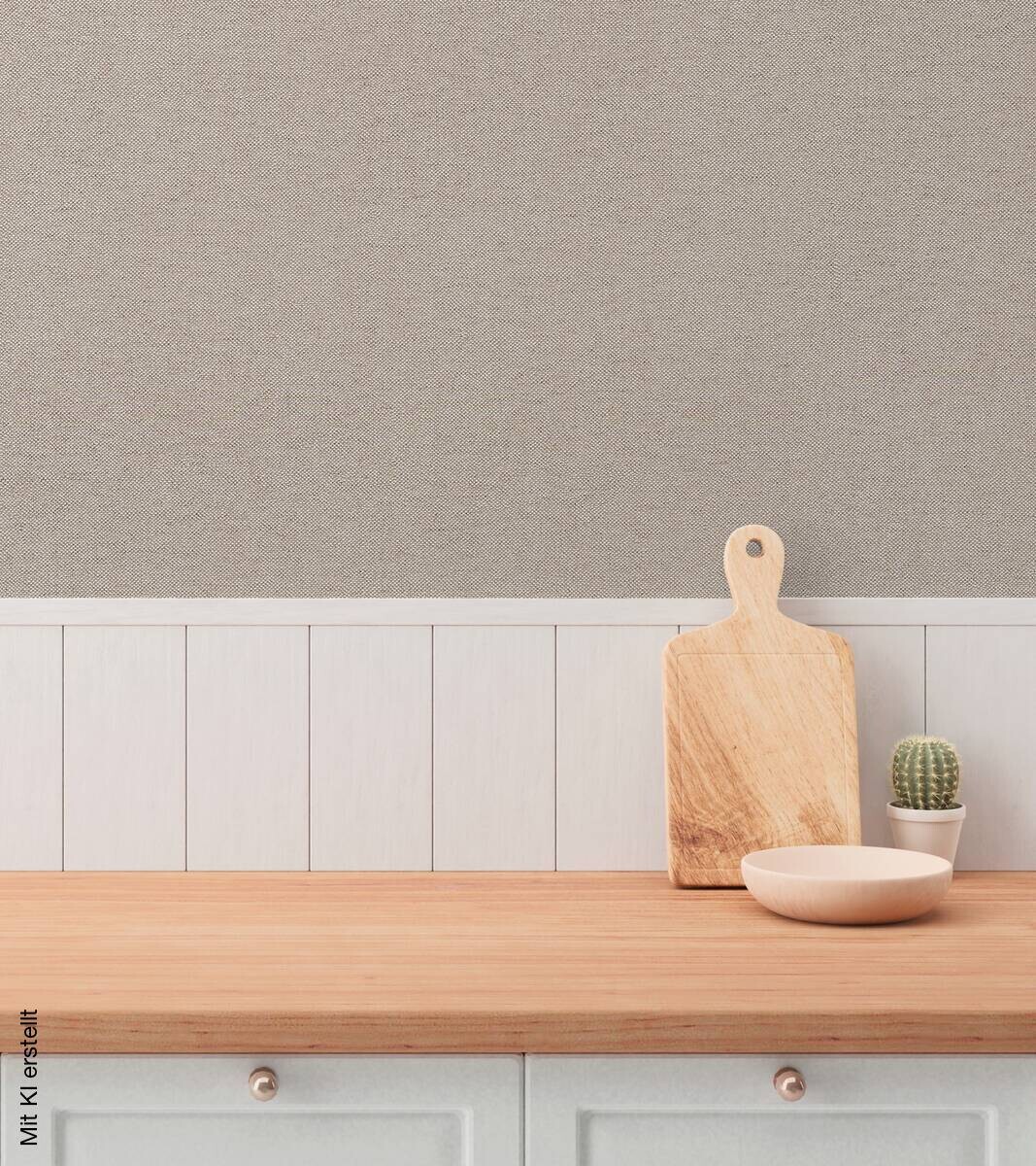 A.S.Creation Vliestapete beige braun B/H/D: ca. 53x1005x9,3 cm