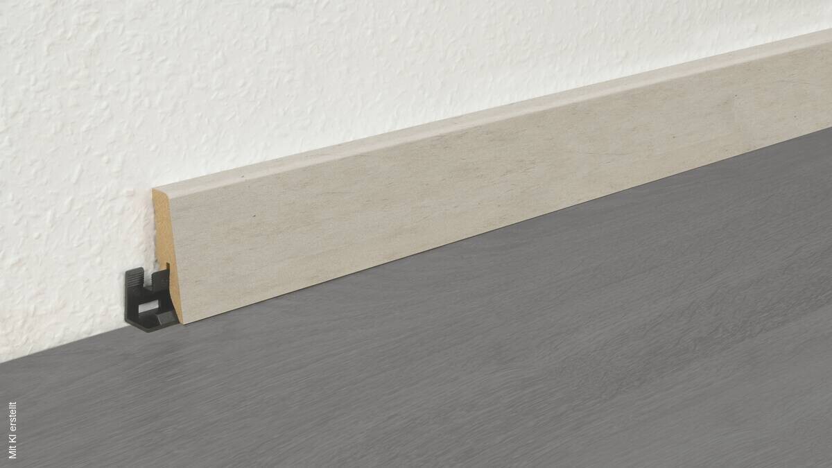 Sockelleiste L/B/H: ca. 250x1,8x5,8 cm pro Stück