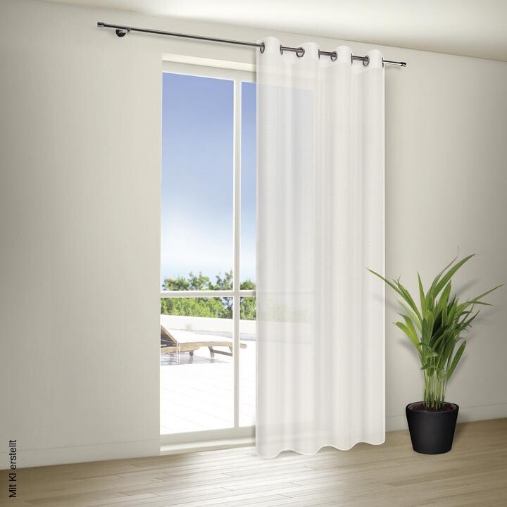 Happy Home Ösenvorhang Freiburg natur B/L: ca. 140x235 cm
