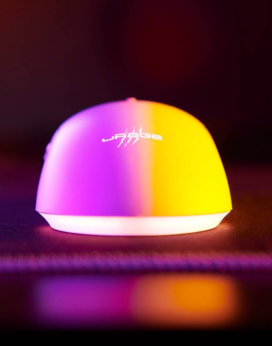 uRage Gaming-Maus weiß