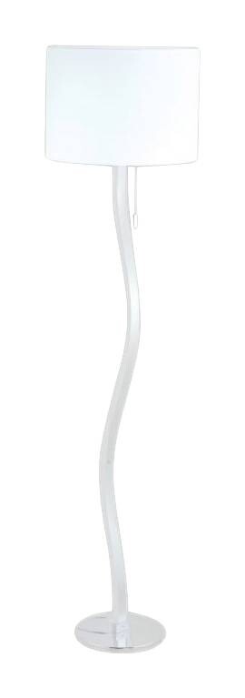 Näve Leuchten Stehlampe NV2065423 weiß Aluminium H/D: ca. 163x40 cm 2 Brennstellen