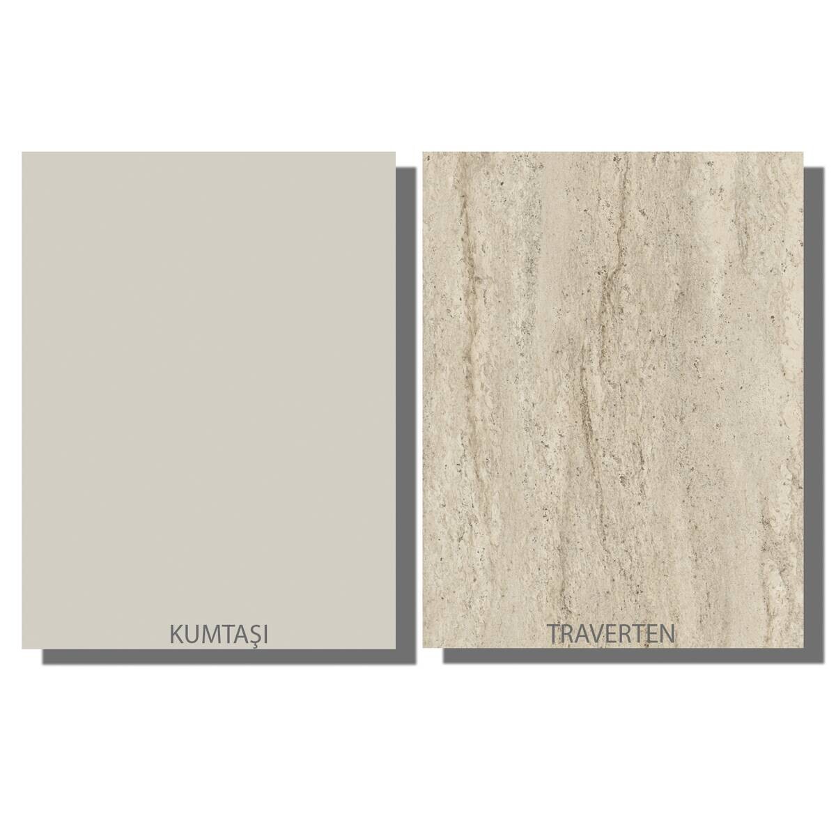 moebel17 Couchtisch Veyron beige granit Spanplatte B/H/T: ca. 103,8x37,7x60 cm
