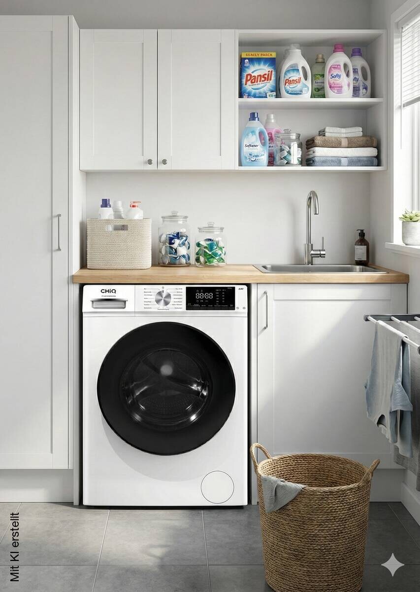 CHiQ Waschmaschine PFL80141M3XWGA weiß B/H/T: ca. 60x85x52 cm ca. 80 kg