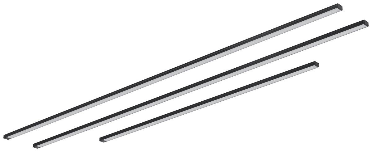 Nolo LED-Leuchten für Akustikpaneel schwarz