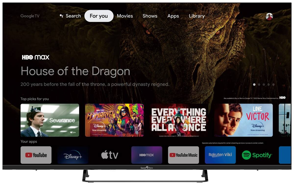 Smart-Tech LED-TV 43UG10V3 B/H: ca. 96x61 cm