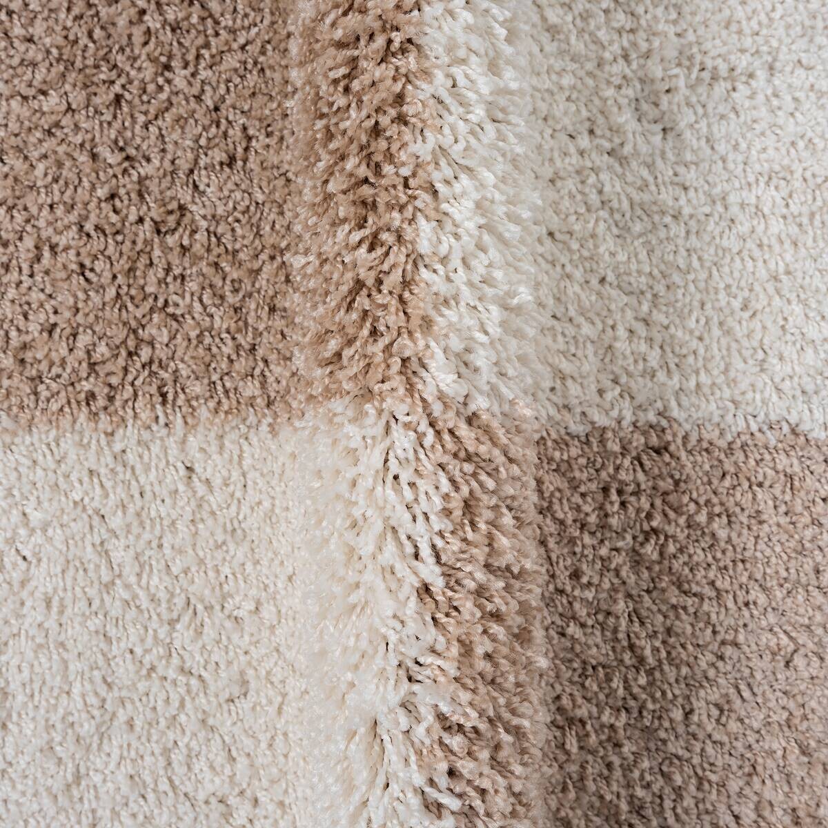 Sanat Hochflorteppich MILANO beige B/L: ca. 140x200 cm