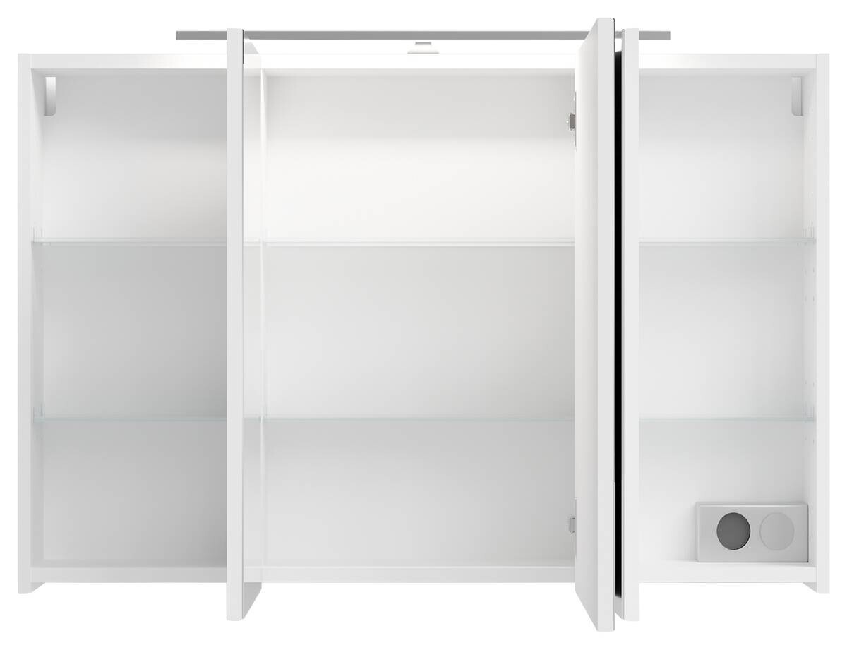 Spiegelschrank SPREE weiß B/H/T: ca. 100x60x15 cm