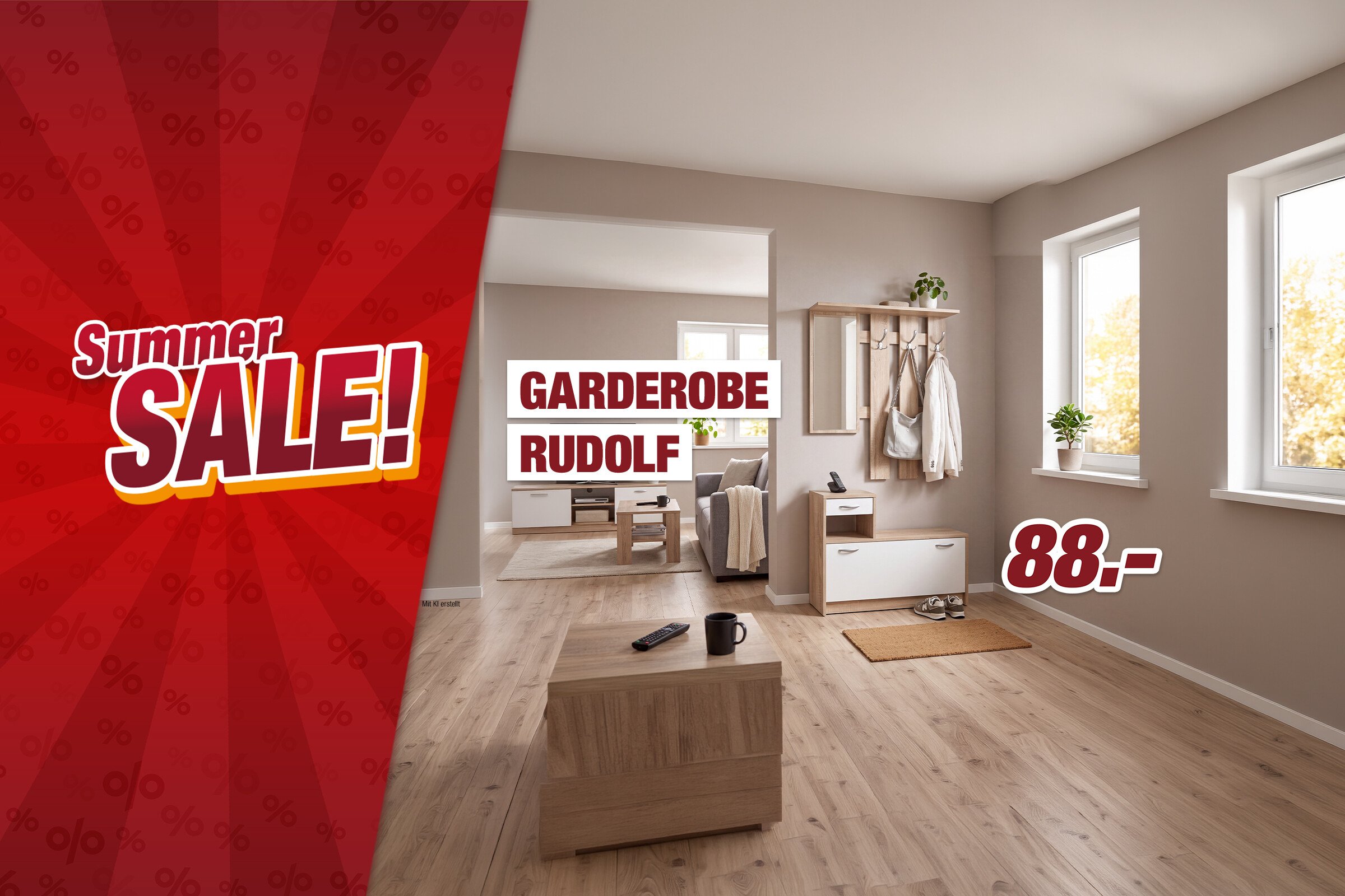 Unsere Werbe Highlights - Garderobe Rudolf
