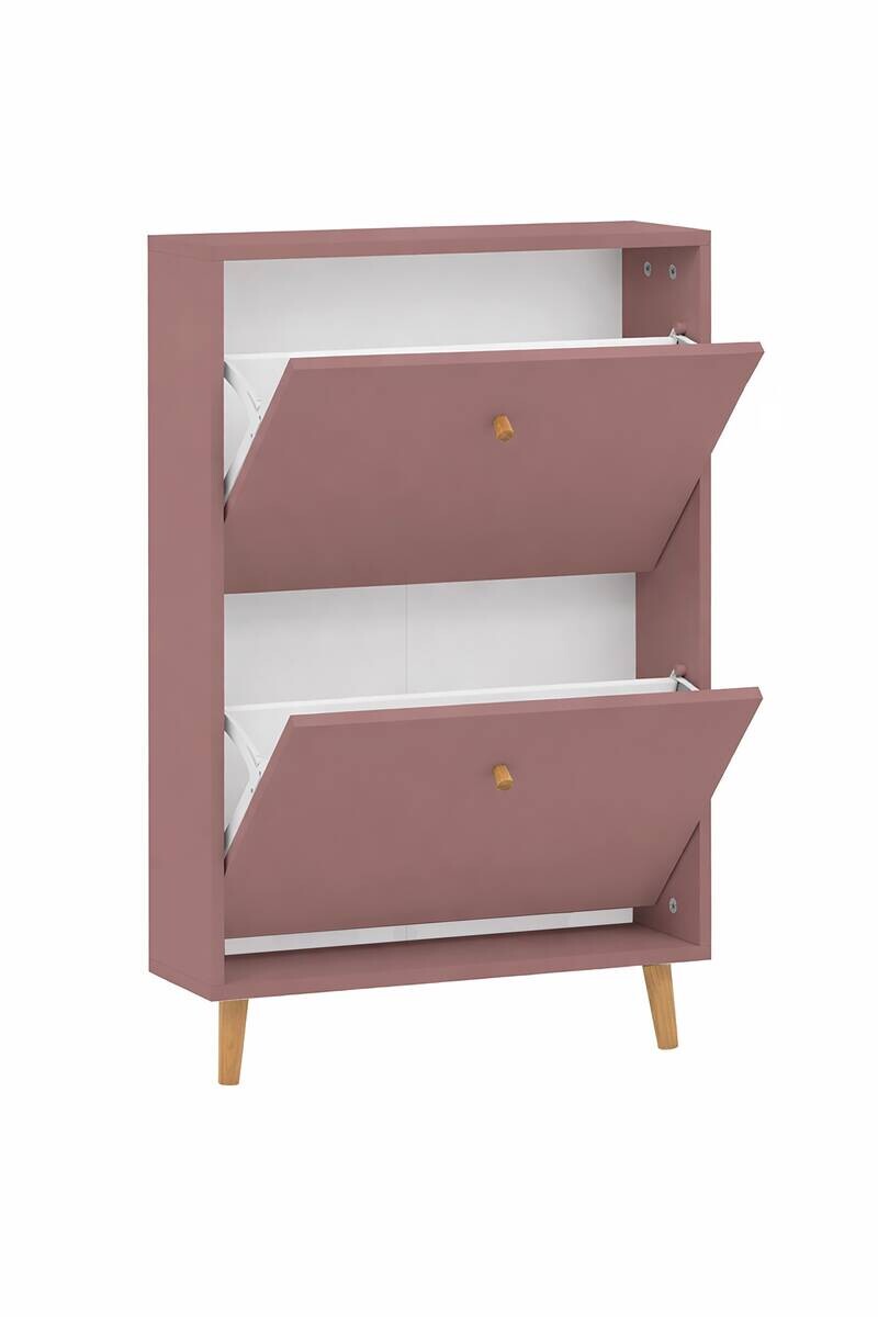 Schuhkipper Bjarne, 2er mauve B/H/T: ca. 59,8x92,2x19,55 cm