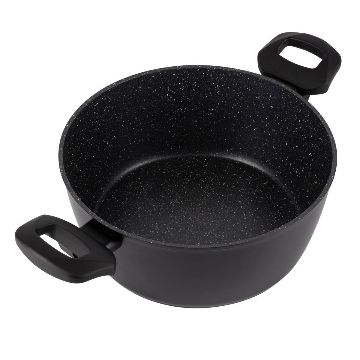 SAN IGNACIO Kochgeschirrset Tormes schwarz Aluminium 4 tlg.