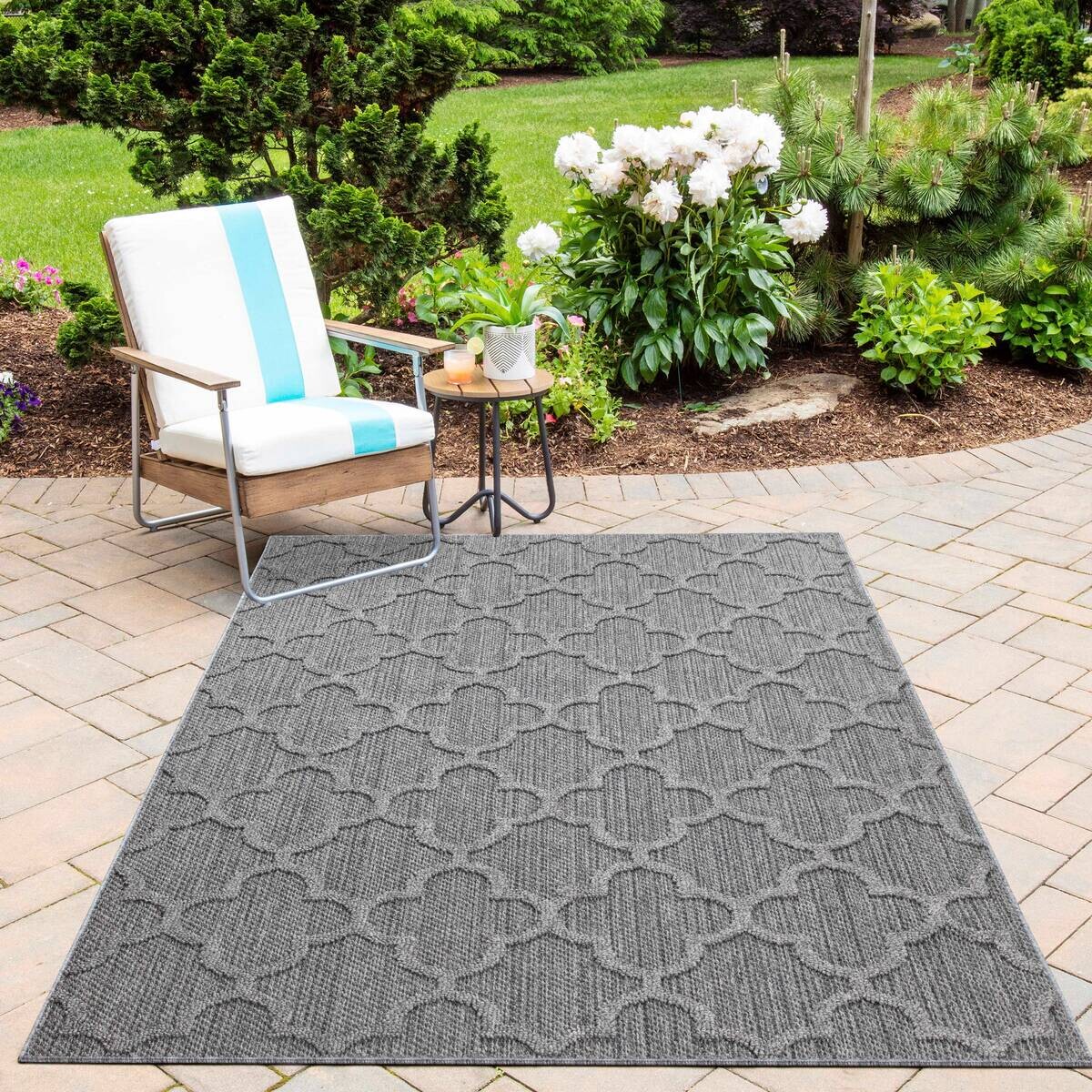 Ayyildiz Teppich PATARA grau B/L: ca. 200x290 cm