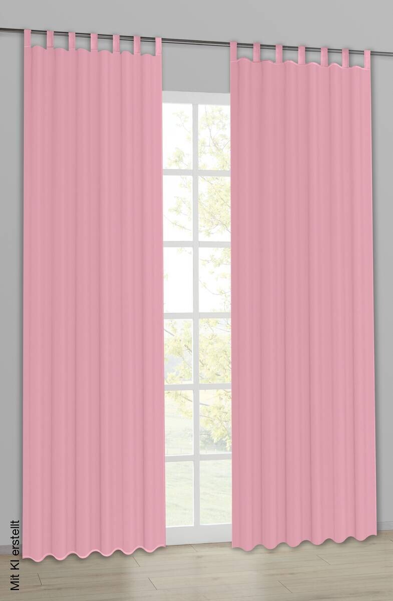 POCOline Kombivorhang Nouveau pink B/L: ca. 140x245 cm