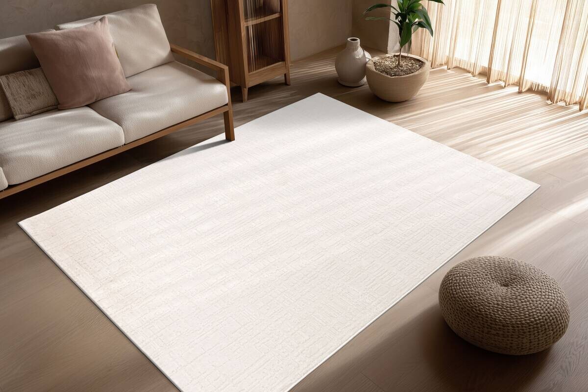 Kayoom Teppich Bandito 125 elfenbein B/L: ca. 120x170 cm
