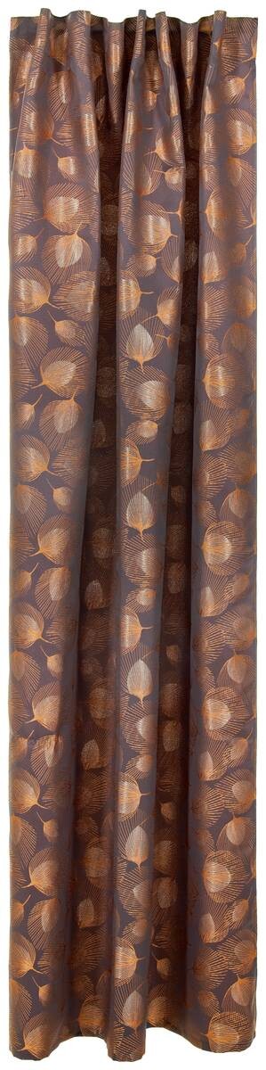 Kombivorhang Claudia grau B/L: ca. 140x245 cm