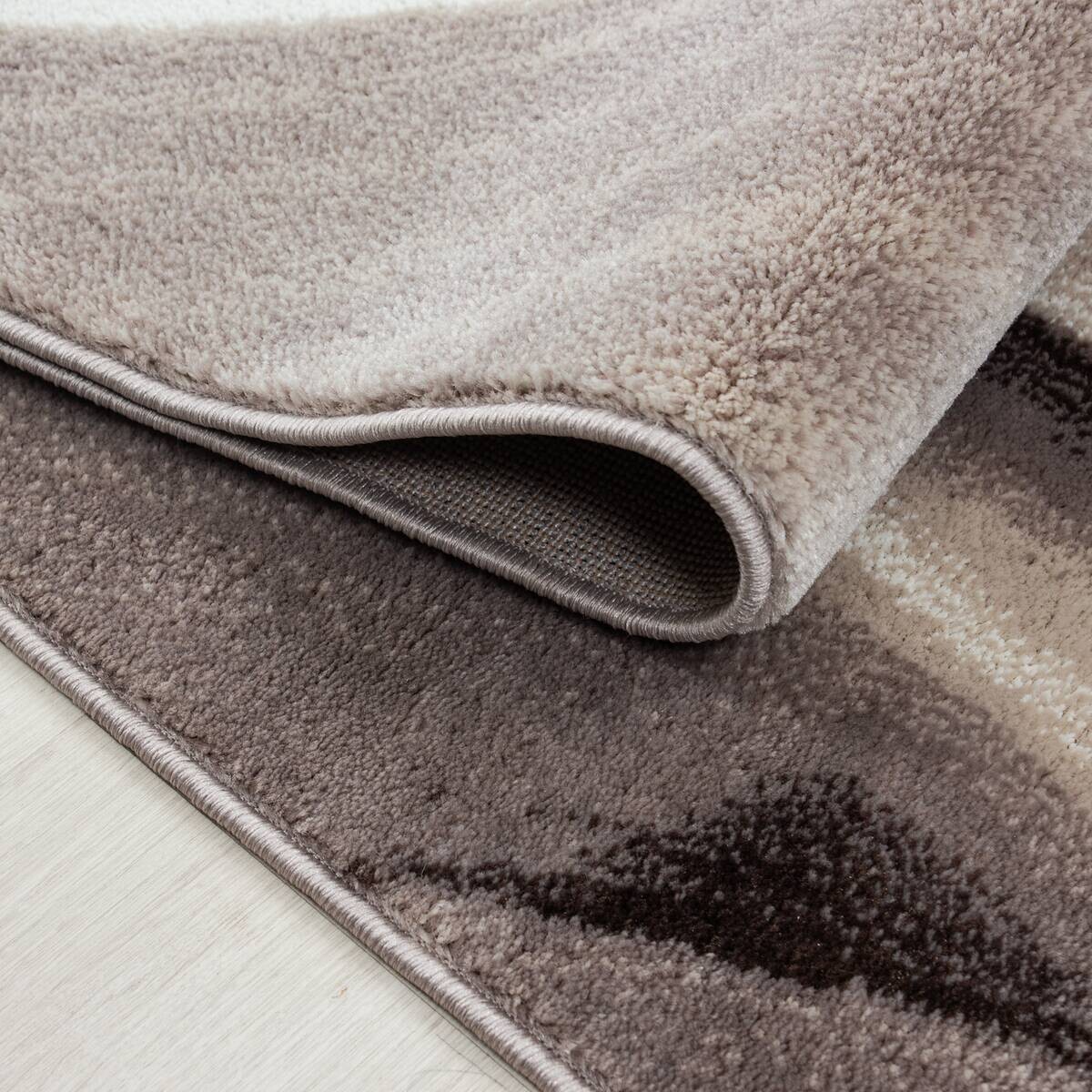 Ayyildiz Teppich PARMA braun B/L: ca. 80x300 cm