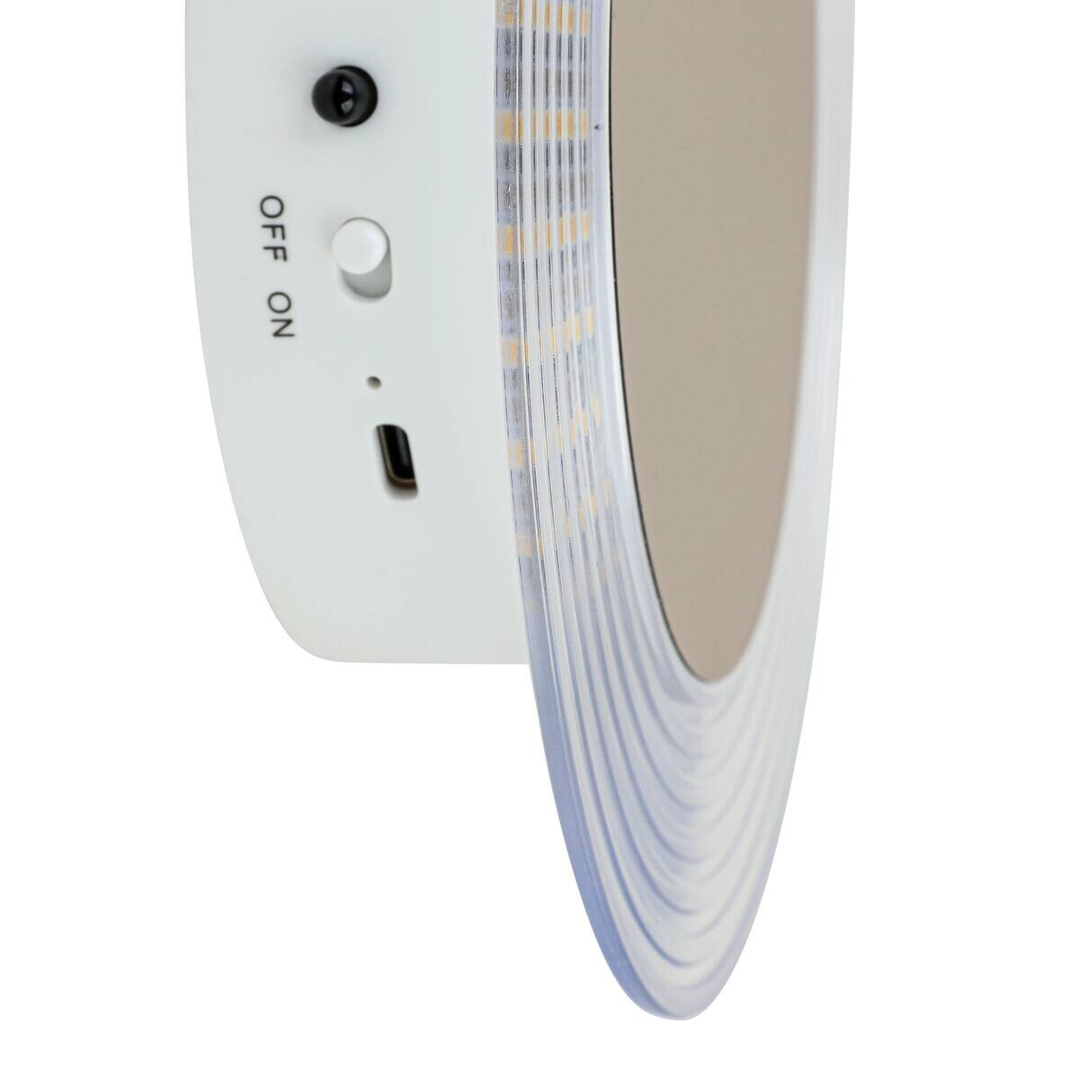 Nolo Akku-LED-Wandleuchte Dot H/D: ca. 3x18 cm