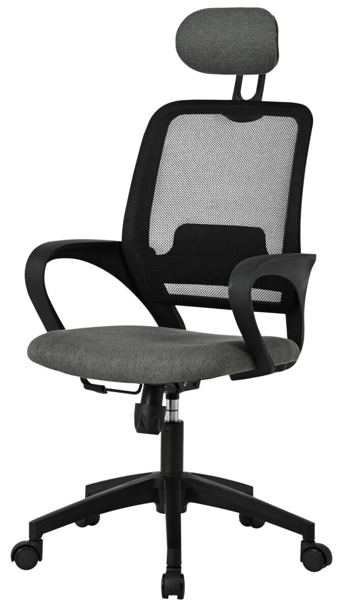 Chefsessel Ela schwarz Stoff