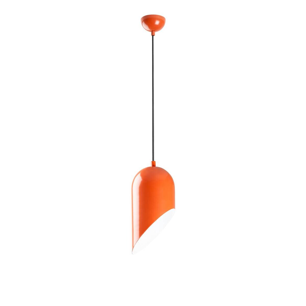 Opviq Pendelleuchte orange B/H/T: ca. 14x121x14 cm E27 1 Brennstellen
