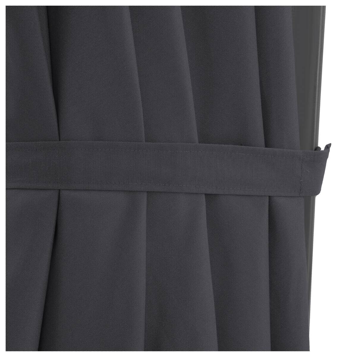 AXI Outdoor Living Ampelschirm Apollo anthrazit Metall B/H/L: ca. 300x255x300 cm