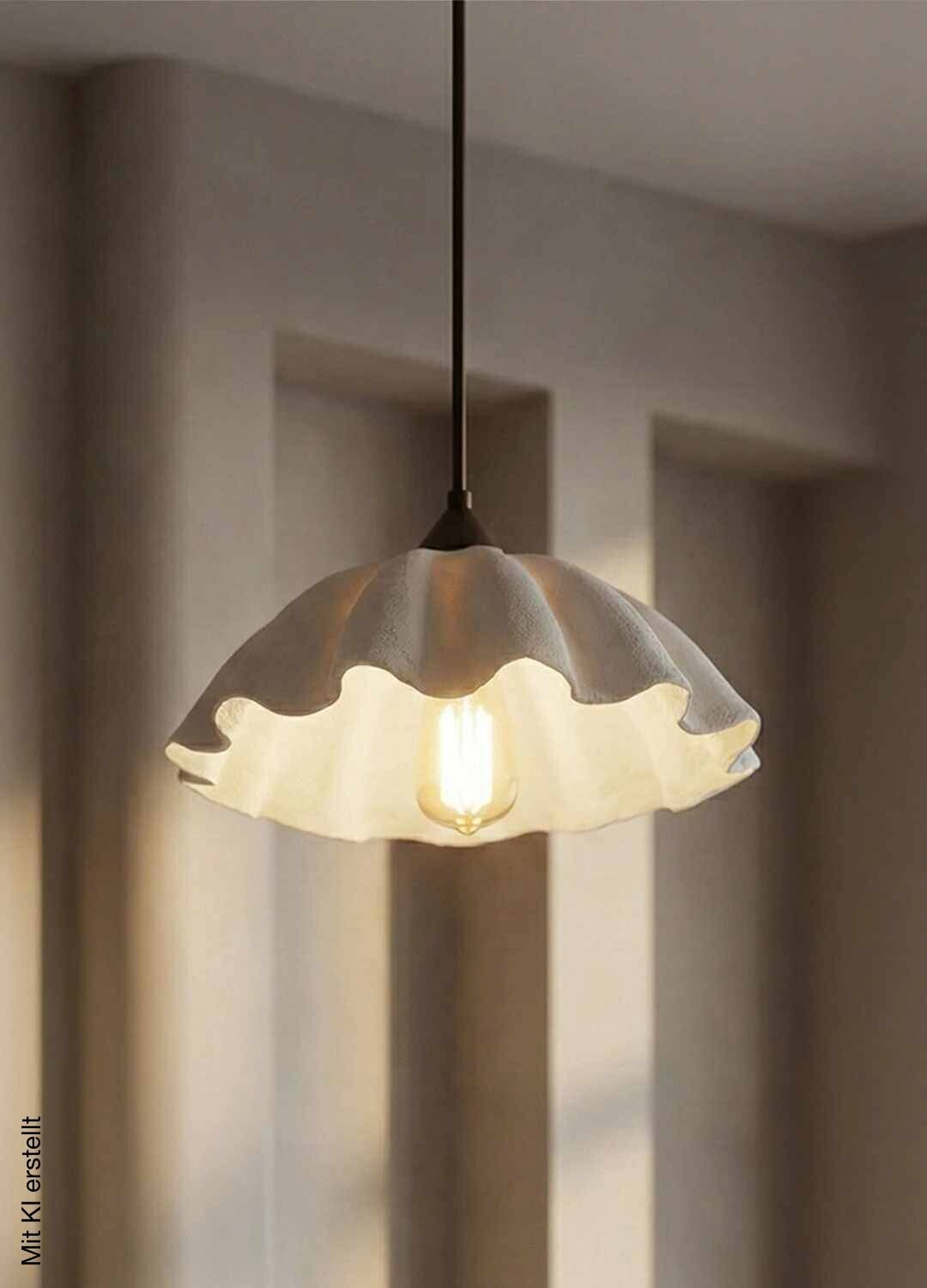 Opviq Pendelleuchte weiß Kunststoff B/H/T/L/D: ca. 35x90x35x35x35 cm E27 1 Brennstellen