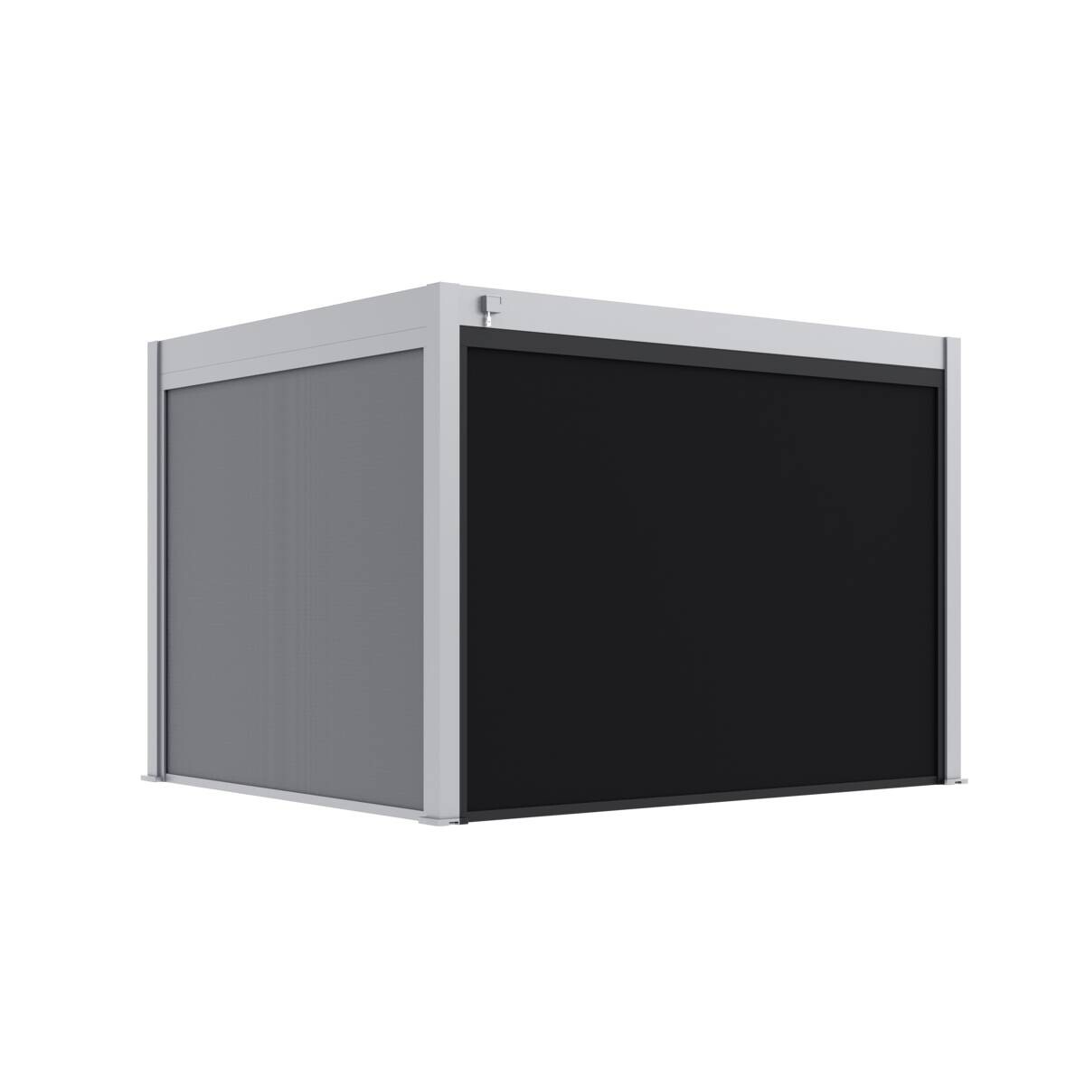 Paragon Outdoor Seitenteil für Pergola Grand Tuscan grau Kunststoff B/H: ca. 340x237 cm