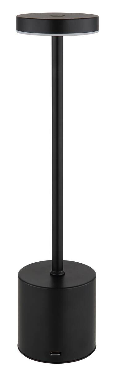 GLOBO LED-Tischleuchte Anru schwarz H/D: ca. 34x8 cm