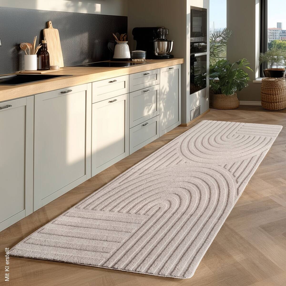 Ayyildiz Teppich POMPEI creme B/L: ca. 80x150 cm