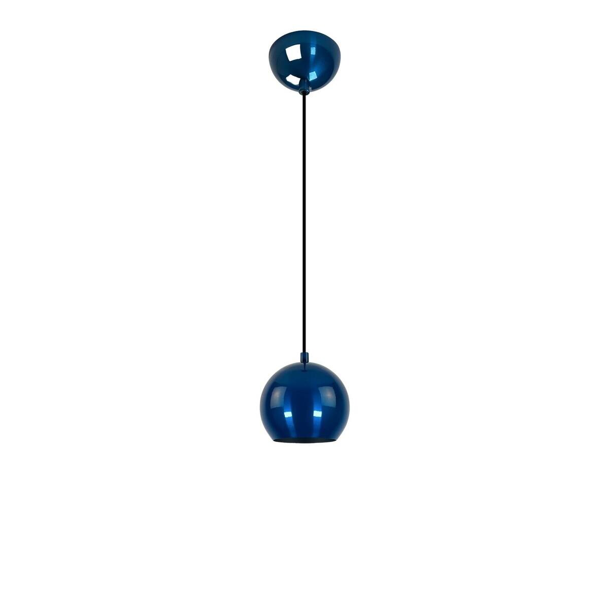 Opviq Pendelleuchte blau B/H/T: ca. 15x111x15 cm E27 1 Brennstellen