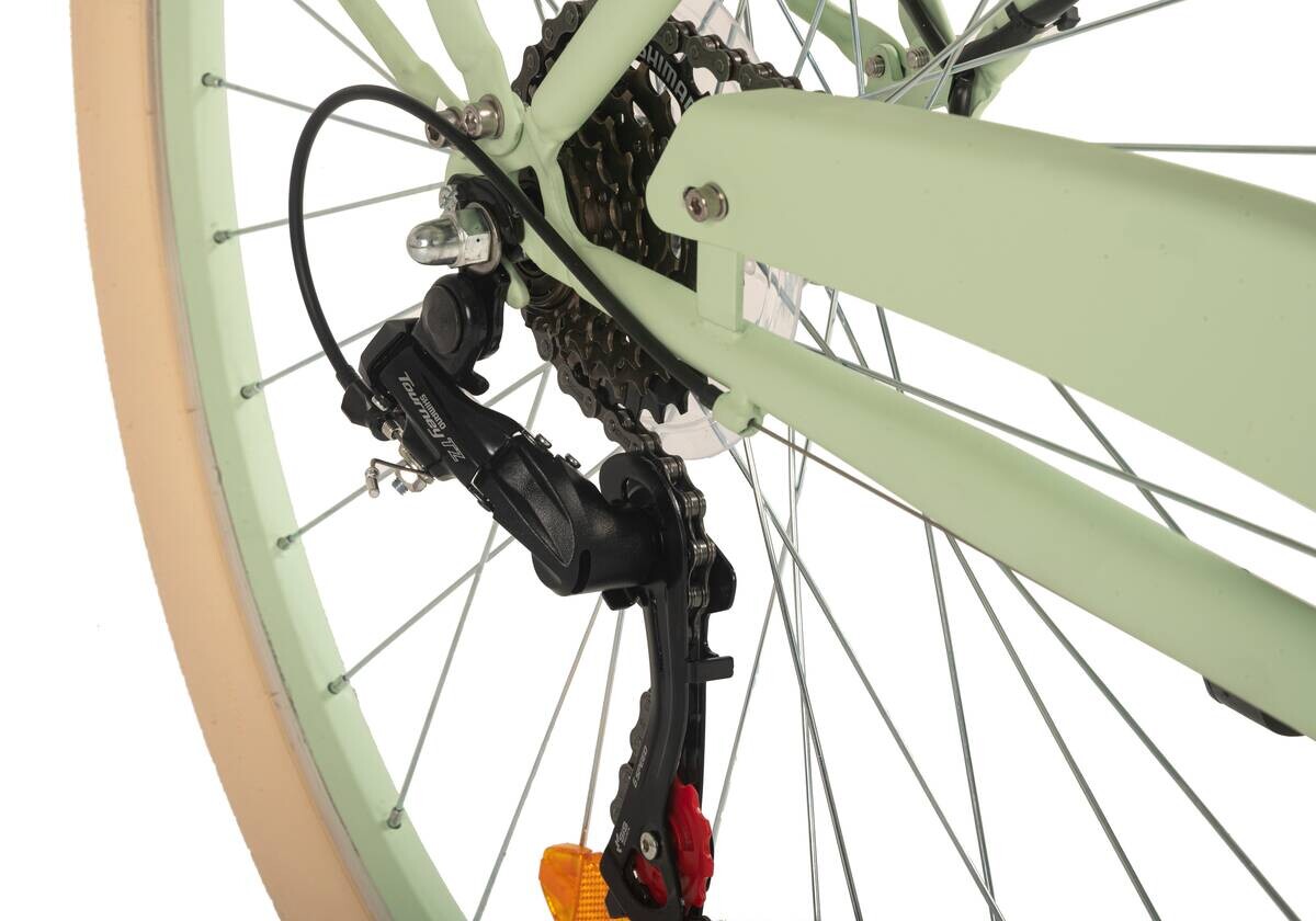 DaCapo City-Bike Ballon 28 Zoll Rahmenhöhe 48 cm 6 Gänge grün grün ca. 28 Zoll
