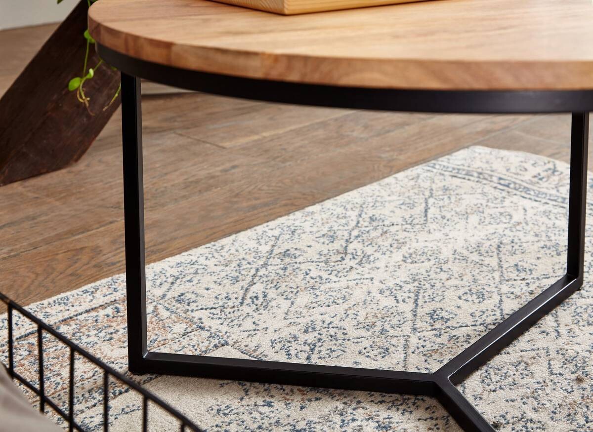 Couchtisch braun B/H/T: ca. 60x38x60 cm