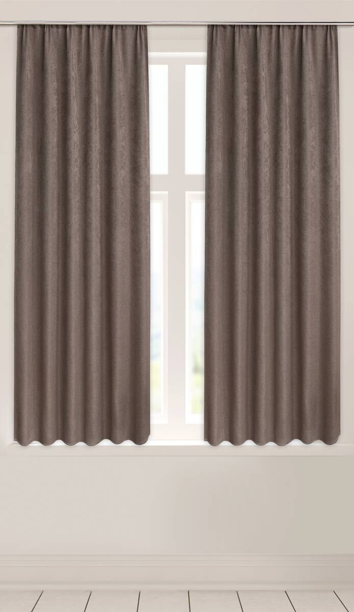 silver edition Verdunklungsvorhang Henry taupe B/L: ca. 135x175 cm