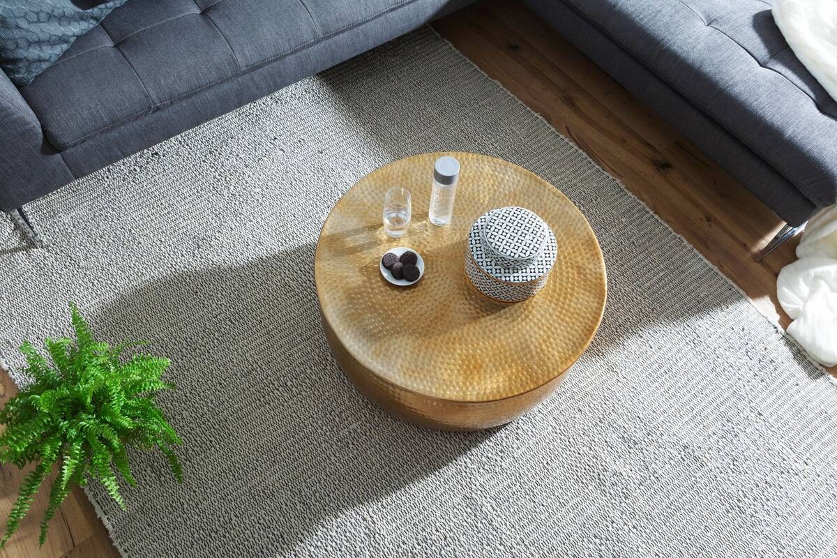 Wohnling Couchtisch gold B/H/T: ca. 0x31x0 cm