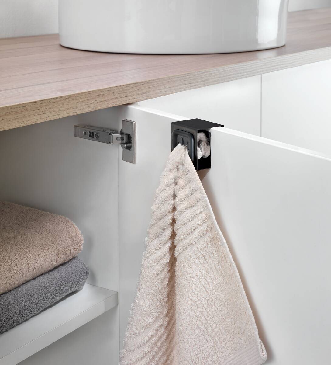 Metaltex Haushaltshelfer schwarz Kunststoff B/H/L: ca. 8,5x14,5x4,5 cm