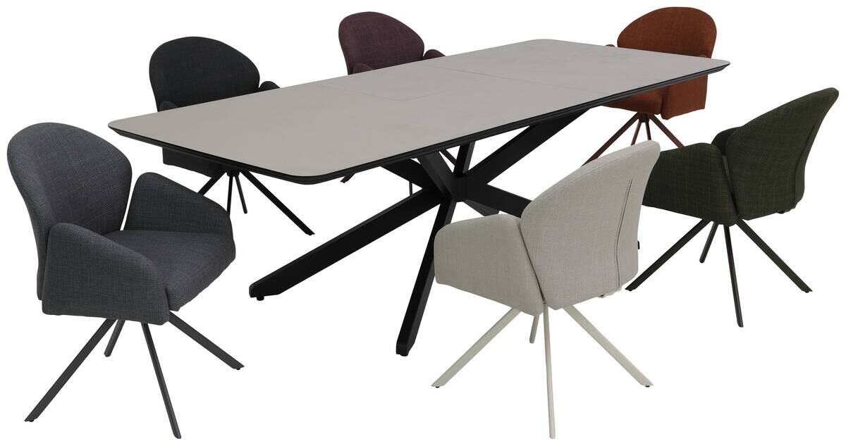 Esstisch Ancona Cashmere B/H/T: ca. 190x75x103 cm