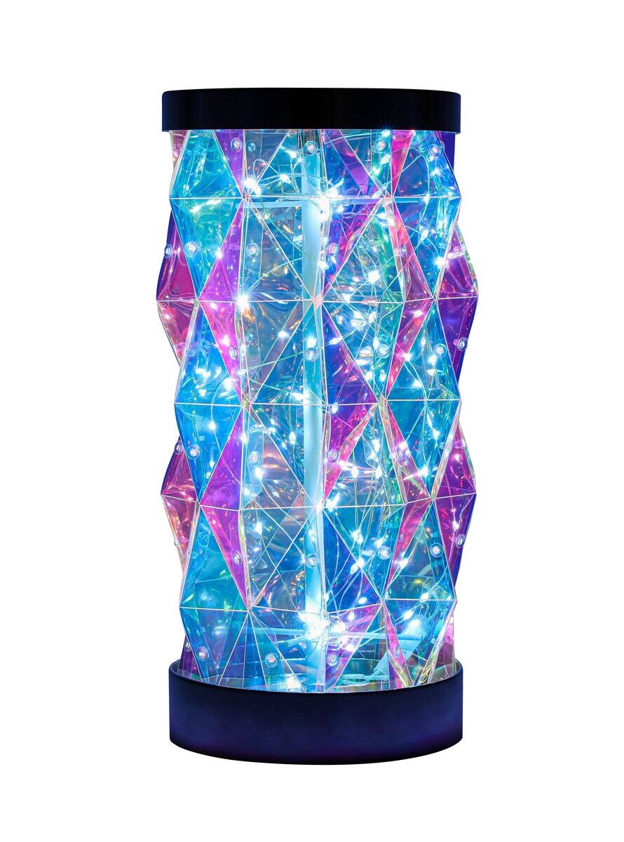 Nolo LED-Tischleuchte Shine transparent pearl B/H/T: ca. 37x16x16 cm