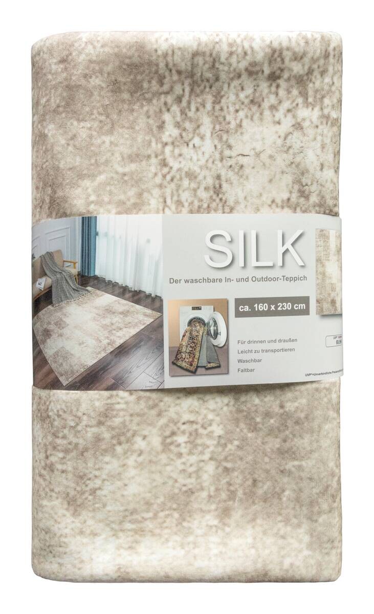Teppich Silk beige B/L: ca. 200x290 cm