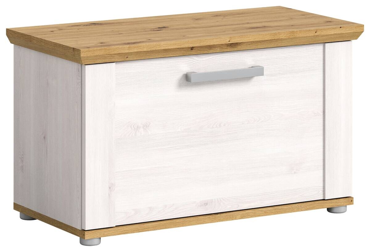 Sitzbank Verona Sibiu Lärche Nachbildung Eiche Artisan Nachbildung B/H/T: ca. 80x47x39 cm
