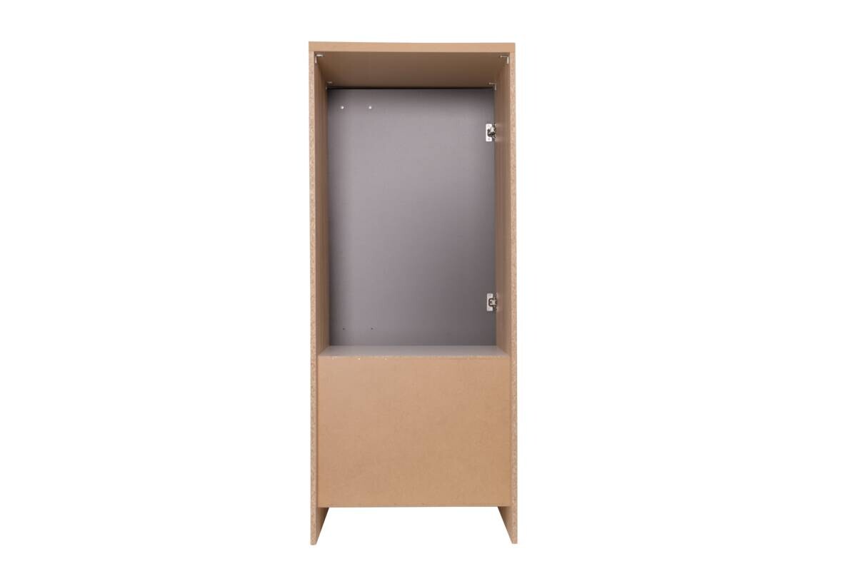 Kühlumbauschrank Merle grau B/H/T: ca. 30x200x60 cm