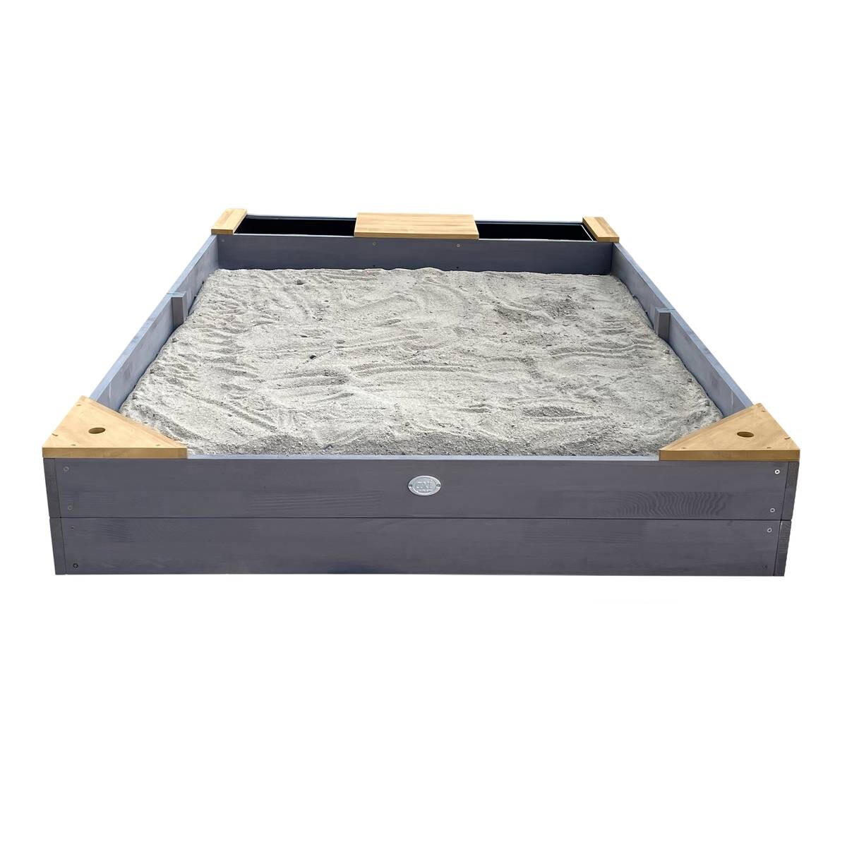 AXI Sandkasten Kelly grau B/H/T: ca. 115x21,8x180 cm